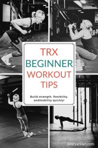 TRX Beginner Workout Tips