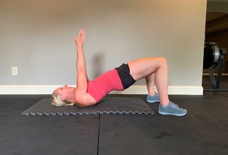 how to do a glute bridge to strengthen your core