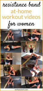 resistance band workout videos for women